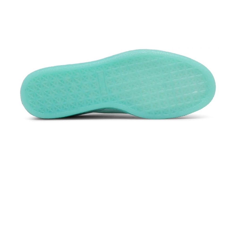 PUMA Women’s SUEDE CLASSIC MONO ICED Aruba Blue Sz 6.5 NWOB never worn - Picture 15 of 16